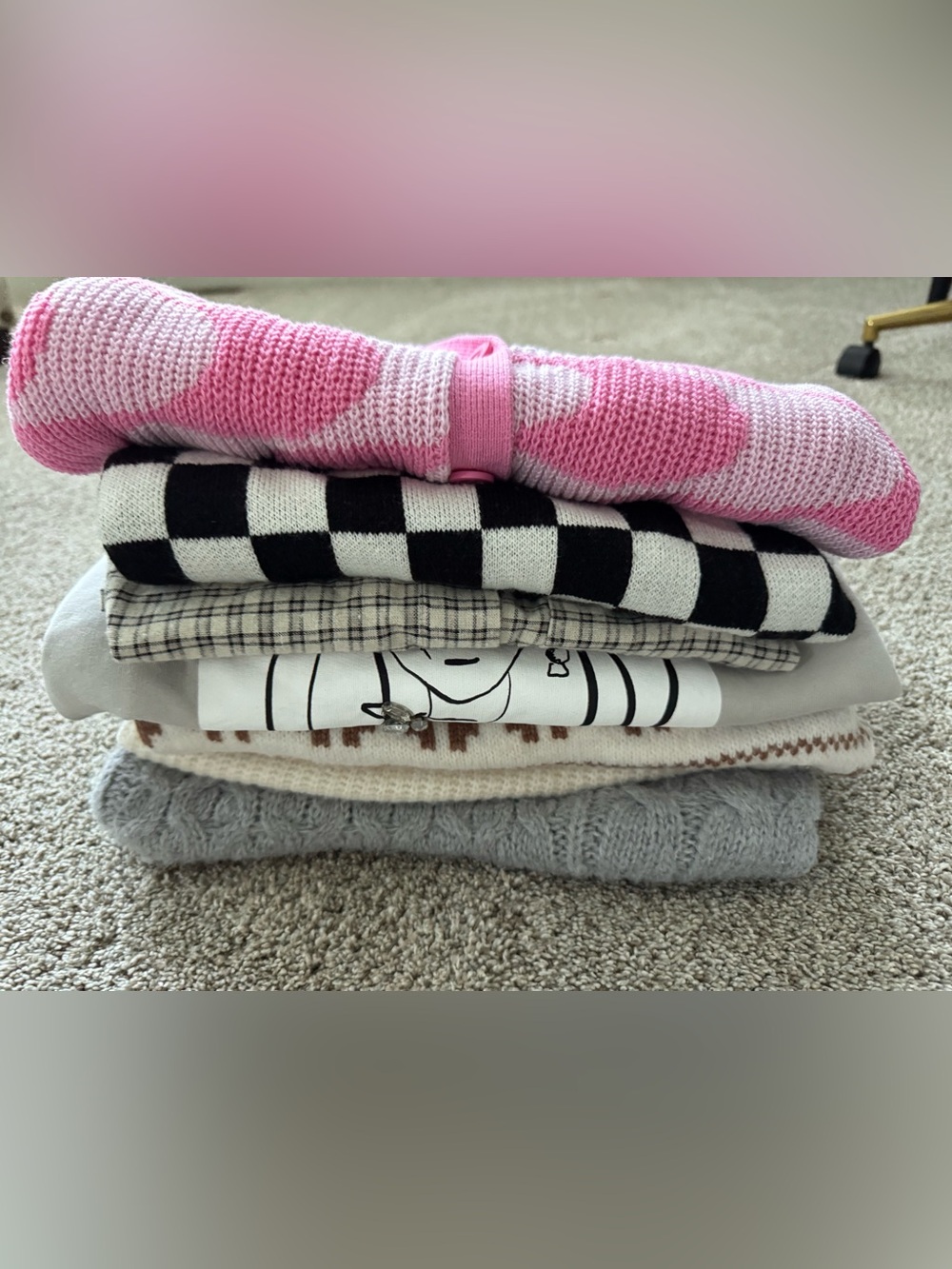 Girls fall top lot